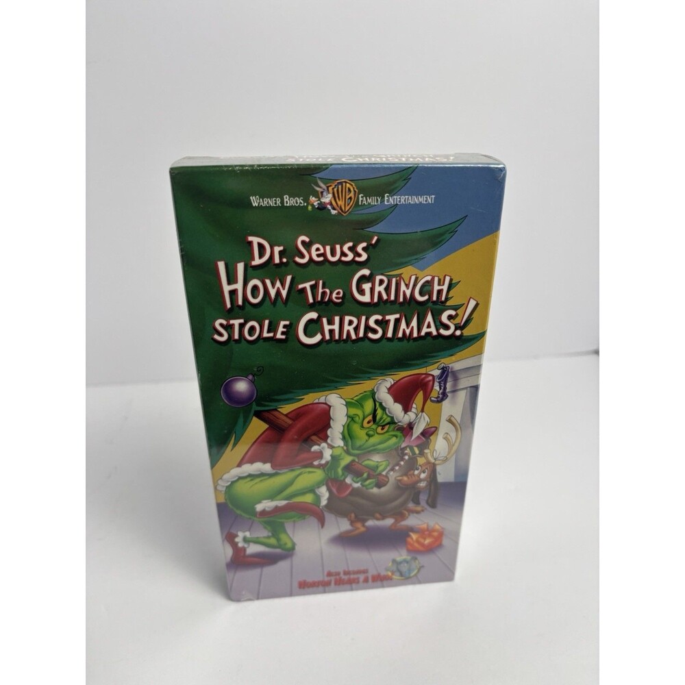 How the Grinch Stole Christmas (VHS, 1996) Cartoon